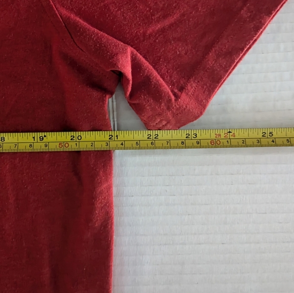 UNDER ARMOUR HEAT GEAR T-SHIRT RED MEN'S MEDIUM - Picture 5 of 6